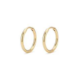 گوشواره طلا حلقه‌ای ظریف